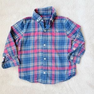 Vineyard Vines Flannel Whale Shirt